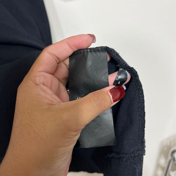 Essentials Fear of God Baseball Black Short Sleeve Shirt Large Men - Picture 5 of 12